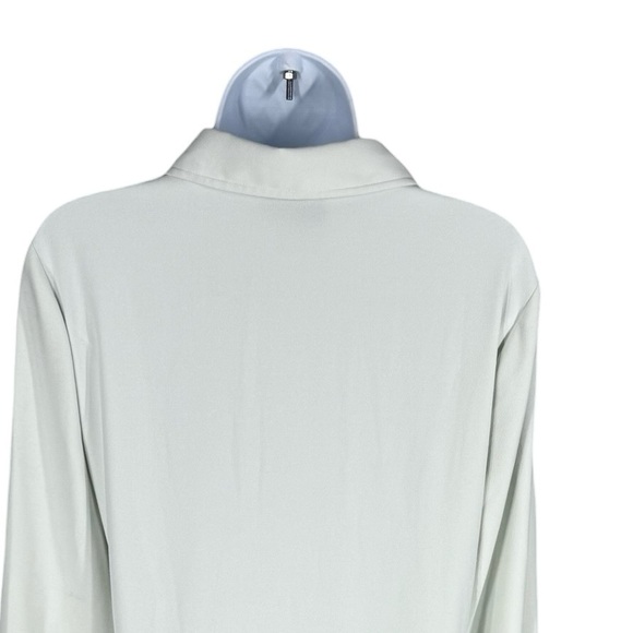 Tuckernuck Nadia Flounce Mini Dress Canary Yellow L NWT Long Sleeves Shirt Dress - Picture 9 of 12